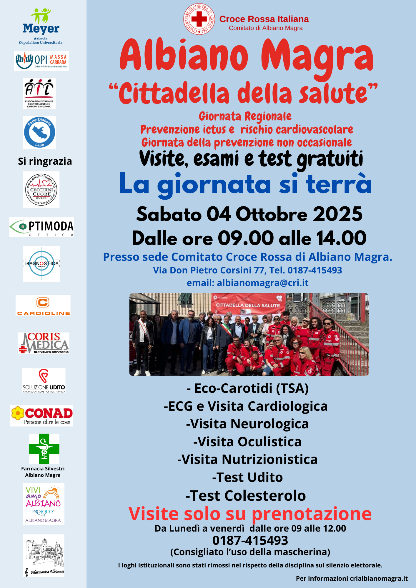 Croce Rossa Italiana comitato di Albiano Magra